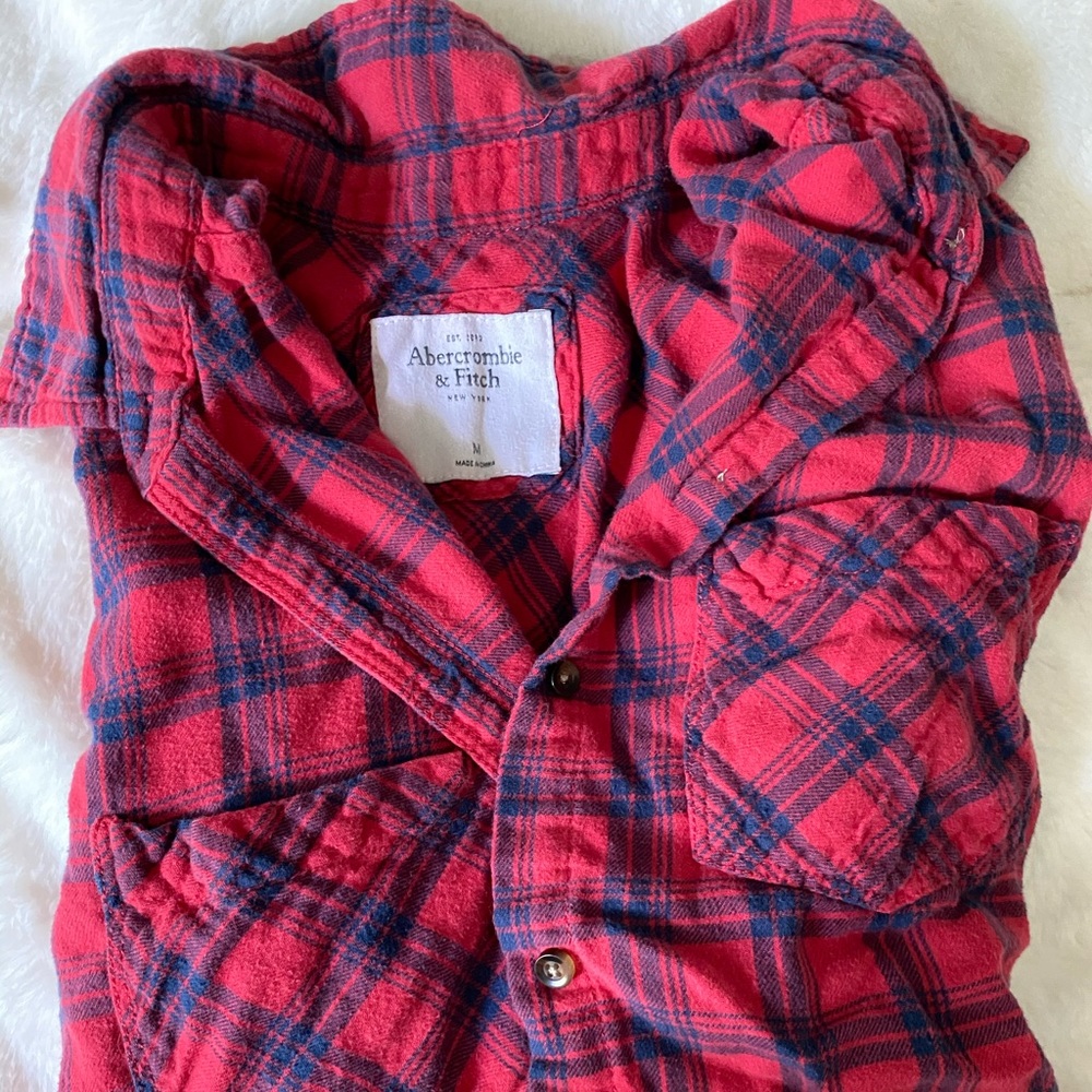 Plaid A&F flannel